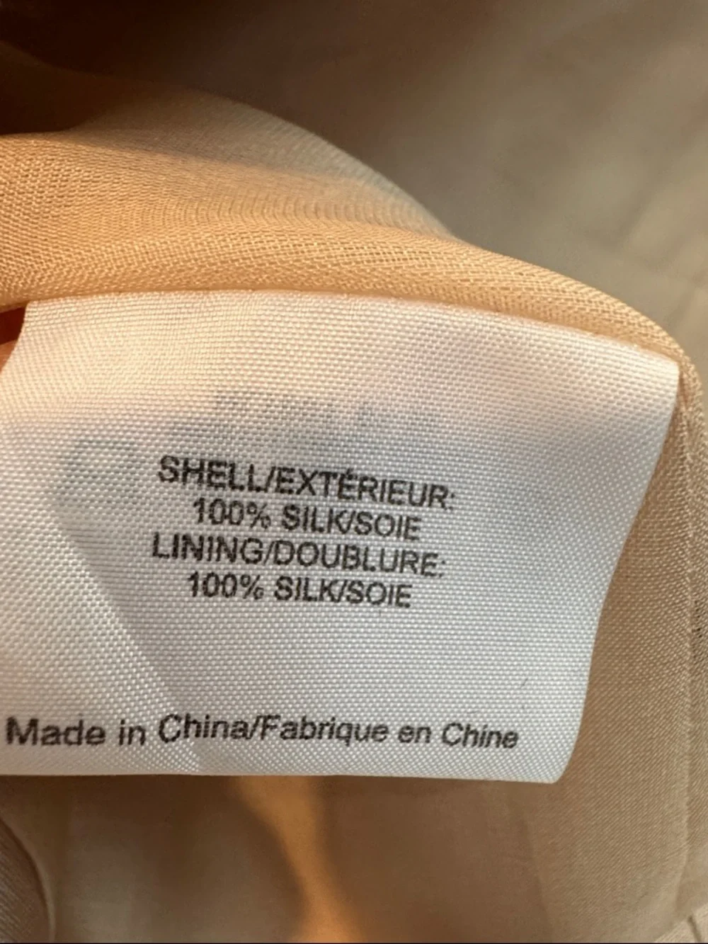 NWT Tory Burch Blush Champagne Eden Shell Silk Sleeveless Top Size 10